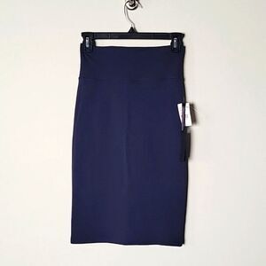 NWT Max Mia S Nordstroms Navy Fitted Tight Bodycon Sexy Office Pencil Skirt NEW